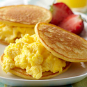 Silver Dollar Egg Sandwiches